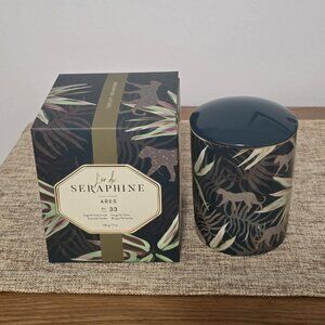 L'OR DE SERAPHINE Ares No. 33 Ceramic Candle 17 oz. Full Size Brand New